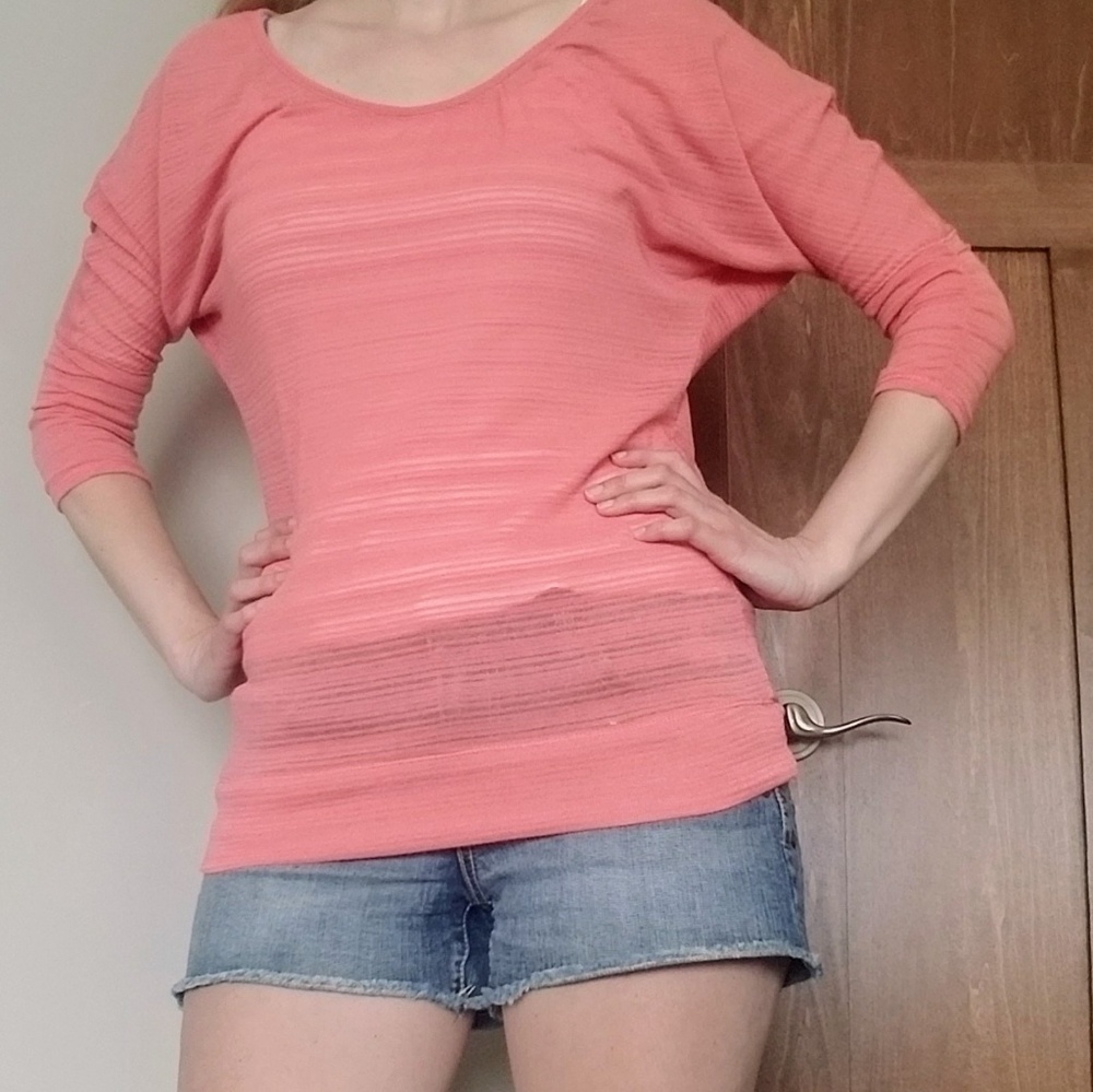 Maurices dolman striped blouse